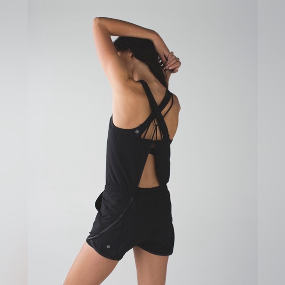 lululemon athletica Pants - Lululemon Sweaty Or Not Runsie, Black